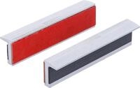 BGS 6799 | Schraubstock-Schutzbacken | Aluminium | Breite 125 mm | 2-tlg. 