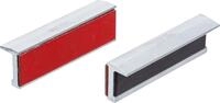 BGS 6798 | Schraubstock-Schutzbacken | Aluminium | Breite 100 mm | 2-tlg. 