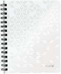 Leitz WOW Collegeblock A5 kariert, 160 Seiten, 80 Blatt FSC-zertifiziertes Papier 80