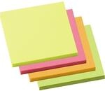 Soennecken Haftnotiz 5836 75x75mm neonfarben 4x100Blatt 4 St./Pack.