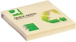 Q-Connect KF05609 Haftnotizen Haftnotizblock 76x76mm gelb