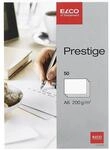 Elco 73104.12 Prestige Verpackung mit 50 Karten, A6, 200g, hochweiss, Fenster: nein