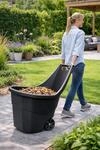 Mojawo Schubkarre Gartenkarre Gartentrolley Laubwagen Gartenwagen Gartenkarre