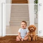 Twinky&reg; Treppenschutzgitter 80 x 130 cm, ausziehbar f&uuml;r Babys und Haustiere 