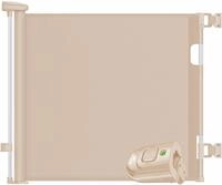 KIDIZ&reg; Treppenschutzgitter T&uuml;rschutzgitter ausziehbar 0-140CM | kindersicheres