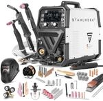 STAHLWERK Schutzgasschwei&szlig;ger&auml;t 6-in-1 CTM-250 Puls Pro Vollausstattung | WIG,