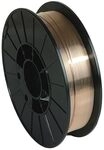 GYS Massivdrahtrolle Stahl CUSI3, Durchmesser 200 mm, 5 kg, Durchmesser 0,8 mm, gelb