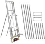 MSW Dachdecker-Aufzug 15 m bis 200 kg 1500 W 12 m/min 150 x 70 cm auch f&uuml;r Flachdach
