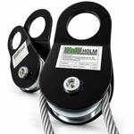 TRUTZHOLM Umlenkrolle 10t Forstseilwinde Seilrolle Offroad Seilzug Greifzug...