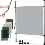 KESSER&reg; Klemmmarkise 200x310 cm, Garten Balkon Sichtschutz wetterfest, Wind- &