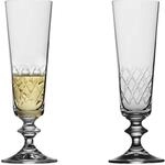 Lyngby Glas Eaton Sektglas, Champagnerglas, 16 cl, 2 Stck.