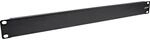 InLine&reg; 19" Blindplatte, 1HE, RAL 9005 schwarz
