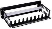 VALUE 19"-Tragrahmen f&uuml;r Hutschienenger&auml;te, 3HE, schwarz