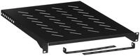 Lanberg 19" Festes Regal 1u/483x500mm max. Tragf&auml;higkeit bis 25kg schwarz