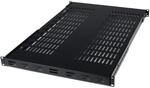 StarTech.com 1 HE Verstellbares perforiertes Server Rack Mount Ablagefach - 80kg - 49
