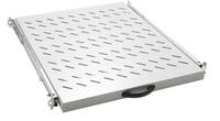 Equip Ausziehbarer Fachboden 19', 1HE, 800mm, Grau