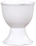 Chic Antique Eierbecher Provence Becher Eier Vintage wei&szlig; Landhausstil Shabby