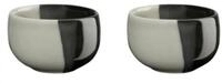 ASA Joy 2er Set Eierbecher, Black Currant Smooth D. 4,7 cm, H. 3 cm