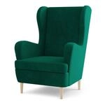 Masseno Ohrensessel VOGERA, Lounge Sessel im Modern Stil mit Armlehnen, Komfort