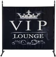 QUICK STAR Paravent Outdoor Wetterfest 180 x 178 cm VIP Lounge | Raumteiler...