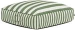 Icon Solus Streifen Sitzsack Hocker mit F&uuml;llung, Gr&uuml;n | In Deutschland...