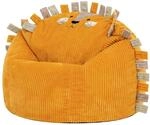 Icon Leon L&ouml;we Cord Sitzsack Kinder mit F&uuml;llung, Gelb | In Deutschland...