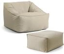 mokebo Gartensessel mit Hocker 'Der Sunnyboy' Made in Germany, Outdoor...
