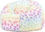 Icon Leopard Sitzsack Kinder mit F&uuml;llung, Mehrfarbig | In Deutschland Hergestellt,