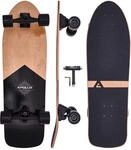Apollo Surfskate pro Board | midi Longboard f&uuml;r Erwachsende, Kinder mit...