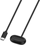 Wigento USB-C Ladekabel f&uuml;r Google Fitbit Air mit Ladebase | Magnetische...
