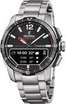 FESTINA Hybrid-Smartwatch Herren Titan Connected D F23000/N | Bis zu 10 Tage