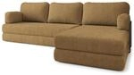 Masseno Schaumstoff-Ecksofas LEA mit Metallgestell, Modulares Schlafsofa aus