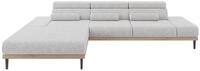 ALTDECOR Elektrisches Ecksofa L-Form Mona 316x205x85 - Grau | Corner Sofa Bett