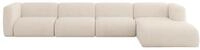ALTDECOR Ecksofa in L-Form MIRA-L3 409x179x70 - Beige | Corner Sofa Bett...
