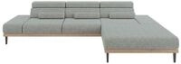 ALTDECOR Elektrisches Ecksofa L-Form Mona 316x205x85 - Gr&uuml;n | Corner Sofa Bett