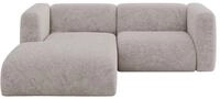 ALTDECOR Ecksofa in L-Form MIRA-L1 227x179x89 - Hellgrau | Corner Sofa Bett...