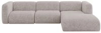 ALTDECOR Ecksofa in L-Form MIRA-L2 318x179x89 - Hellgrau | Corner Sofa Bett...
