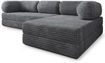 Masseno Schaumstoff-Ecksofas ETERA mit Schlaffunktion, Modulares Schlafsofa aus
