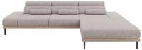 ALTDECOR Elektrisches Ecksofa L-Form Mona 316x205x85 - Hellgrau | Corner Sofa...