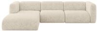 ALTDECOR Ecksofa in L-Form MIRA-L2 318x179x89 - Creme | Corner Sofa Bett...