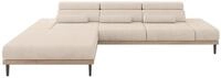 ALTDECOR Elektrisches Ecksofa L-Form Mona 316x205x85 - Beige | Corner Sofa Bett