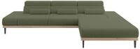 ALTDECOR Elektrisches Ecksofa L-Form Mona 316x205x85 - Gr&uuml;n | Corner Sofa Bett