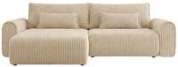 Mirjan24 Ecksofa Surles Cord mit Schlaffunktion, Bettkasten (Ambience 03) 