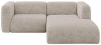 ALTDECOR Ecksofa in L-Form MIRA-L1 227x179x89 - Beige | Corner Sofa Bett...