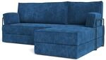 Masseno Schaumstoff-Ecksofas NOTIA mit Metallgestell, Modulares Schlafsofa aus