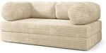 Masseno Schaumstoffsofa ALVIO mit Schlaffunktion, Schlafsofa, Wohnzimmersofa,...