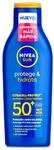 NIVEA SUN Protege & Hydrate Sonnenlotion FP50+ (200 ml), schnell einziehende und