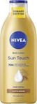NIVEA Sun Touch Bodylotion & br&auml;unende Pflege, sanfte Br&auml;une, 400 ml | K&ouml;rpercreme