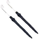 vidaXL Sonnenschirme f&uuml;r Campingst&uuml;hle 2 Stk. Gr&uuml;n 105 cm
