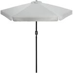 Bestlivings Gartenschirm ? 300 cm Aluminium mit Kurbel, gro&szlig;er Sonnenschirm...